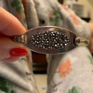 Lucky Brand silver bangle bracelet
